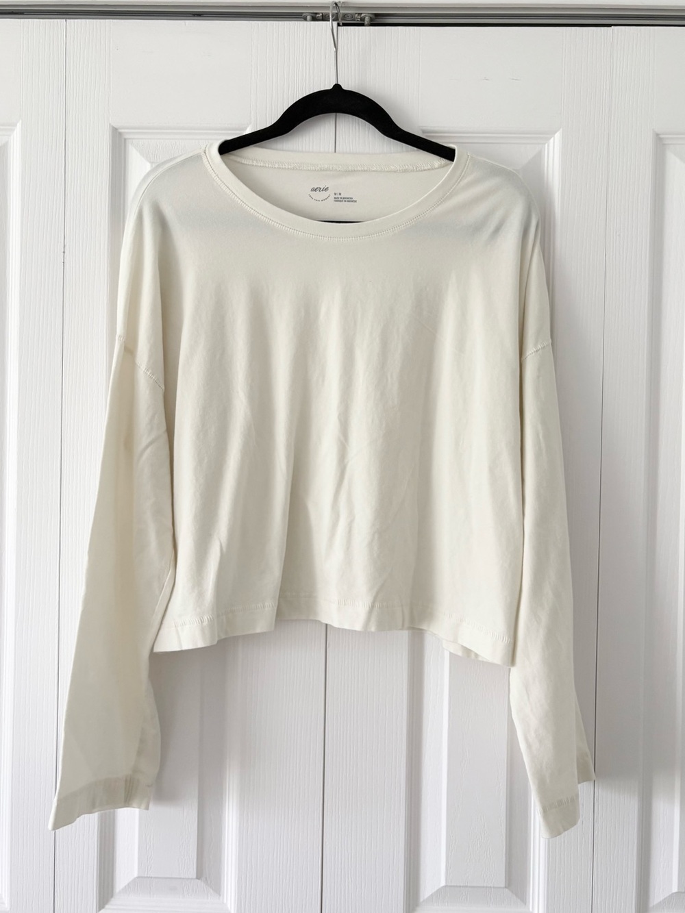 Aerie Long Sleeve White Top